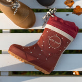 PomPom Termogummistøvler - Heart