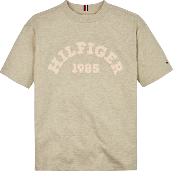 Tommy Hilfiger 1985 Arch T-Shirt - Faded Olive Heather
