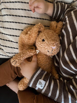 Sleeping Hero den lyttende Kanin m. kappe - 24 cm.