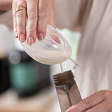 Haakaa Shell bærbar Silikone Brystpumpe, 2-pak inkl. steriliseringspose