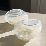 Haakaa Shell bærbar Silikone Brystpumpe, 2-pak inkl. steriliseringspose