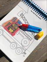 Bolden Magisk malebog: Køretøjer