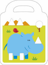 Bolden Malebog med klistermærker: Ræv