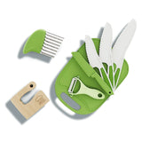 Minikokke Køkkensæt m. 8 dele