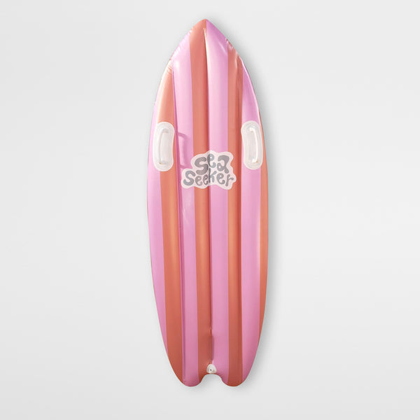 SunnyLife Ride With Me Surfboard Float Sea Seeker - Strawberry
