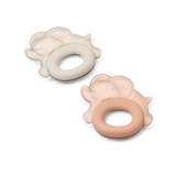 Liewood Rita Elefant Køle Bideringe, 2-pak - Pale Tuscany