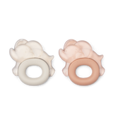 Liewood Rita Elefant Køle Bideringe, 2-pak - Pale Tuscany