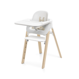 Stokke Steps™ Højstol, bundle - White/Natural