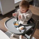 Mushie Suction Spinner - Sunshine