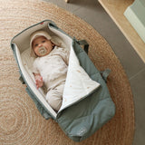 Voksi Carry Me Babylift - Meadow Green Cream