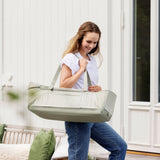 Voksi Carry Me Babylift - Misty Green Cream