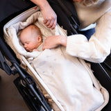 Voksi Wool Wrap, warm swaddle bag - Sand