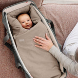 Voksi Wool Wrap, warm swaddle bag - Walnut
