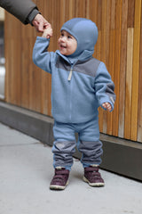 Voksi Uld Jakke - Blue Bell