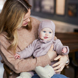 Voksi Uld Elefanthue - Soft Grape