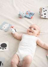 Done by Deer Håndledsranglesæt, 2 stk. - Happy Clouds Blue