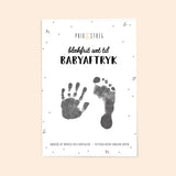 Prik & Streg Blækfrit Baby Aftrykssæt