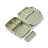 Little Lunchy 3 Madkasse - Olive Green Dinosaur