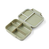 Little Lunchy 3 Madkasse - Olive Green Dinosaur