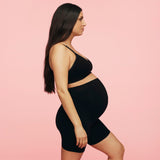 momkind Graviditets Shorts - Black