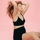 momkind Graviditets Shorts - Black