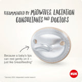 NUK Mommyfeel Sut, Silikone - Grey