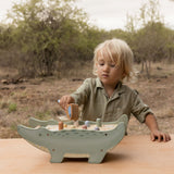Little Dutch Hammerbræt, Krokodille - Safari Friends