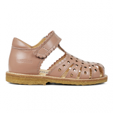 Angulus Begynder Sandaler m. Mini Hjerter - Mørk Fersken