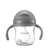 Mininor Sugerørskop, 220 ml. - Grey