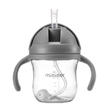 Mininor Sugerørskop, 220 ml. - Grey