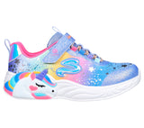 Skechers Girls Unicorn Dreams Sneakers - Blue Multi