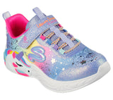 Skechers Girls Unicorn Dreams Sneakers - Blue Multi
