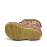 bisgaard Termo Gummistøvler - Camel Flowers