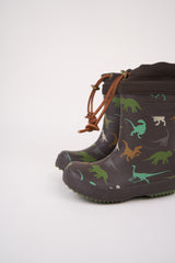 bisgaard Termo Gummistøvler - Brown Dino