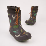 bisgaard Termo Gummistøvler - Brown Dino