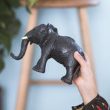 Green Rubber Toys Afrikans Elefant