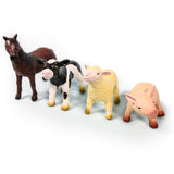 Green Rubber Toys Bondegårdsdyr