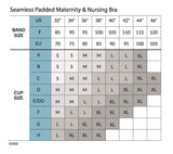 Carriwell Seamless padded Graviditets- & Amme BH - White