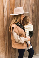 Wildride The Toddler Swing Bæresele - Grey Leopard