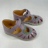 Angulus Hjerte Sandaler - Lys Lila/Mint Glitter