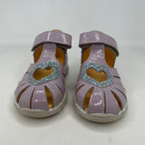 Angulus Hjerte Sandaler - Lys Lila/Mint Glitter