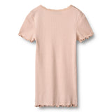 Wheat Rib T-Shirt Katie - Powder