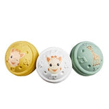 Sophie la Girafe Musical Bolde, 3 stk.