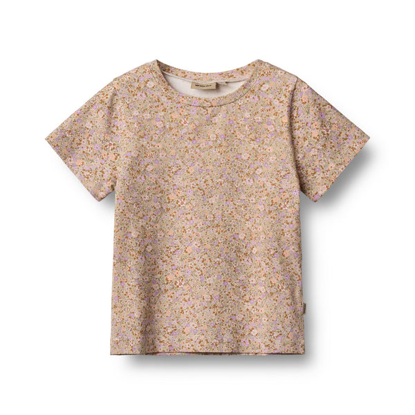Wheat T-Shirt Manna - Lilac Flower Meadow