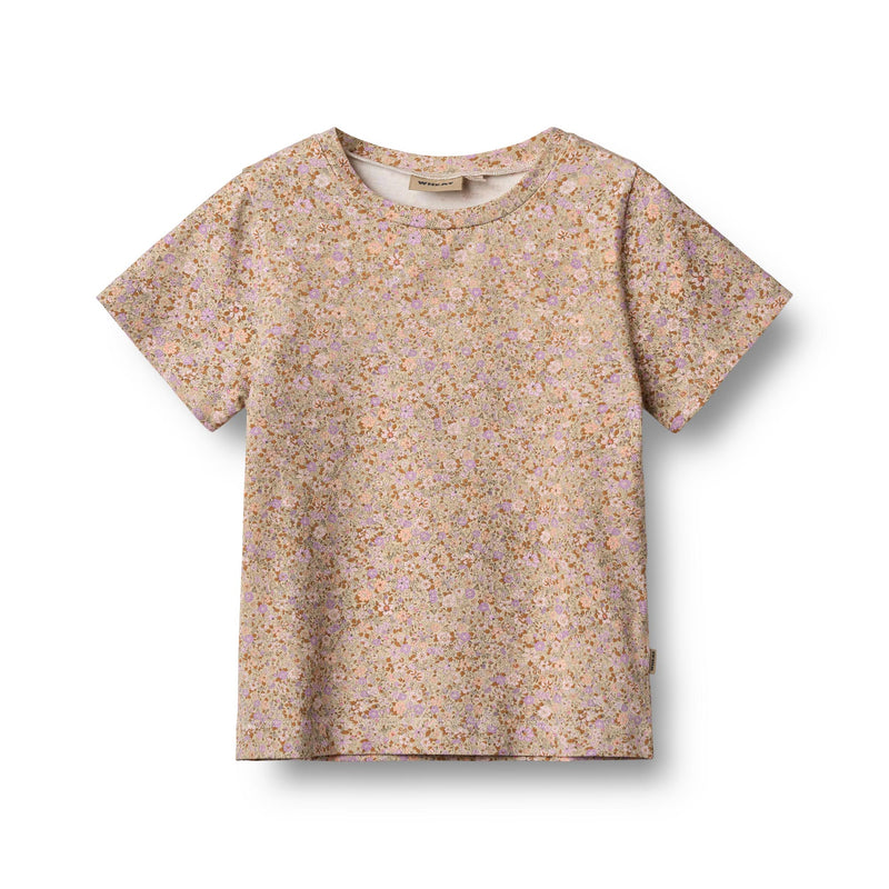 Wheat T-Shirt Manna - Lilac Flower Meadow