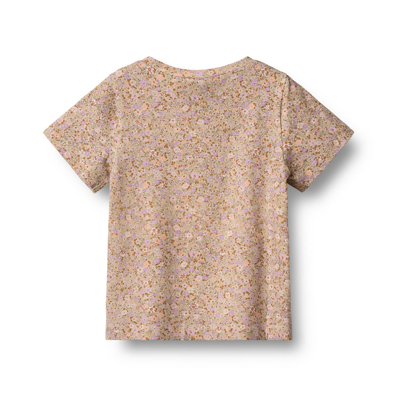 Wheat T-Shirt Manna - Lilac Flower Meadow