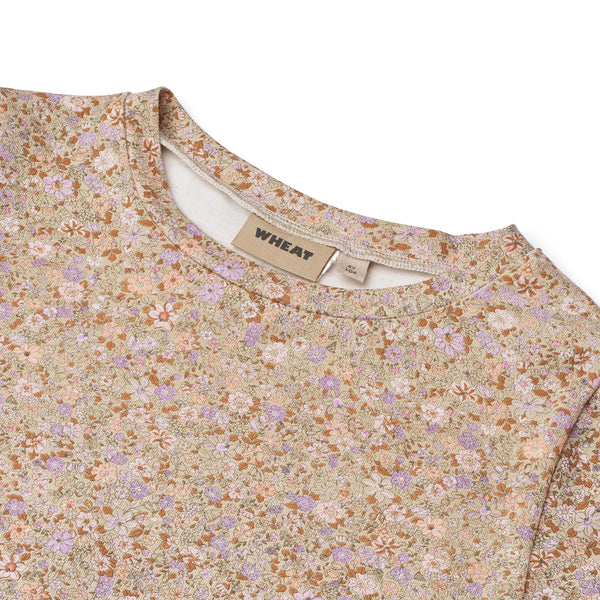 Wheat T-Shirt Manna - Lilac Flower Meadow