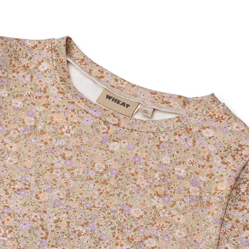 Wheat T-Shirt Manna - Lilac Flower Meadow