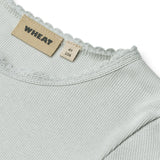 Wheat Rib Bluse Reese - Soft Blue