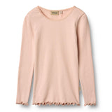 Wheat Rib Bluse Reese - Powder